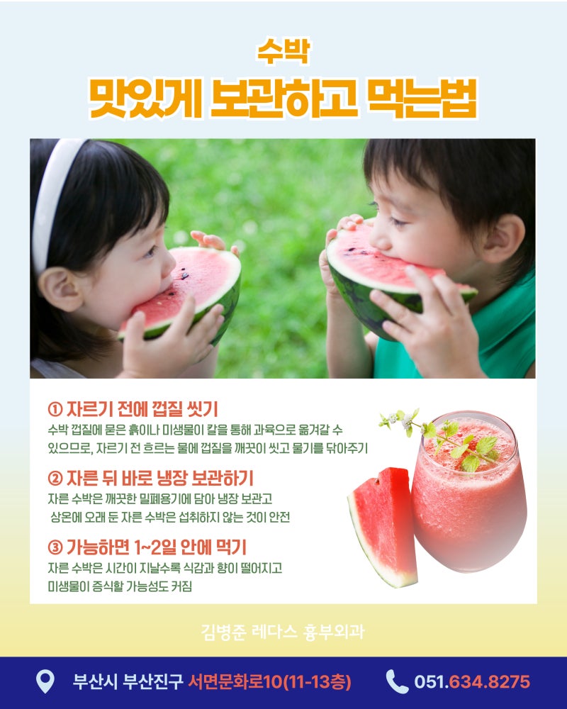 노란 수박vs 빨간 수박의 맛과 효능, 고르는 법 사진 5